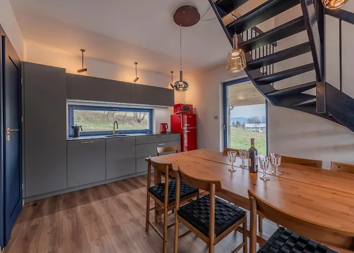 Domek alpejski Osada Niebieskich Drzwi